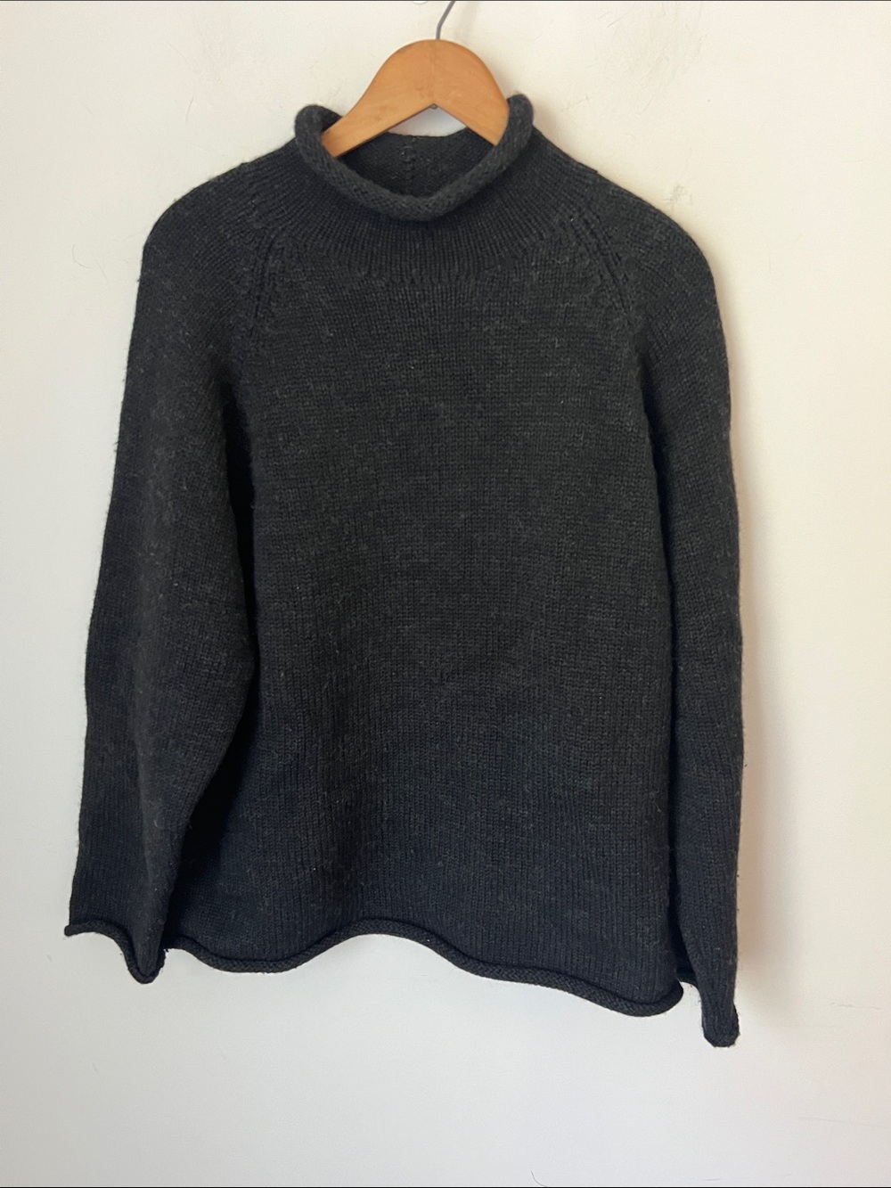 J Crew 100% Wool Women’s Gray Sweater, size Large ^